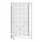 Drahtgitter R&uuml;ckwand Stecksystem, inkl. Befestigung, H1800xB650 mm, glanzverzinkt