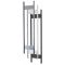 MULTIplus T-Profil-Rahmen, H1800xT300mm, RAL 7035 lichtgrau