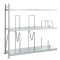 Weitspannregal WS 3000, AR mit Stahlpaneele, H&ouml;he 2000 mm, Breite 2000 mm, Tiefe 800 mm, 3 Ebenen, verzinkt