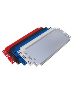 MULTIplus-Tiefenriegel, Tiefe 400 mm, schwarz