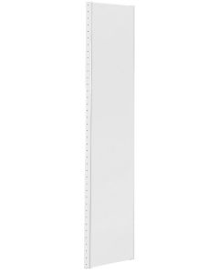 Vollblech-Seitenblende für Außenrahmen, H1000xT400mm, RAL 7035 lichtgrau